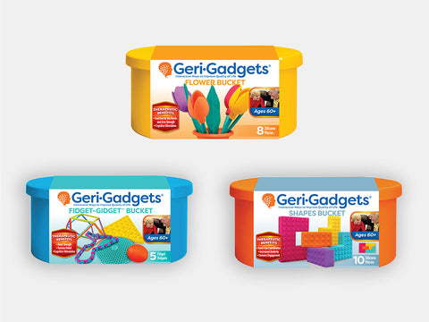 Bundle of three Geri-Gadgets buckets
