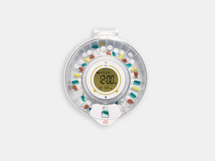 Pilulier Idem avec couvercle transparent