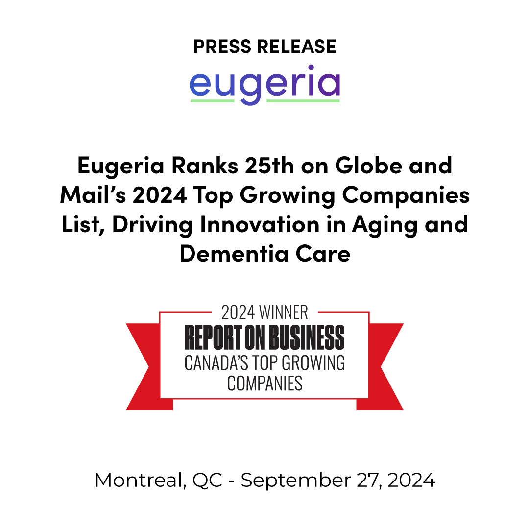 PRESS RELEASE - Eugeria Ranks 25th on Globe and Mail’s 2024 Top Growing Companies List