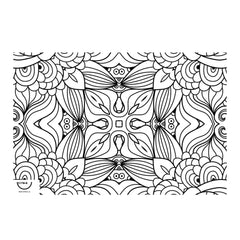 Napperon à colorier (Colorier, Laver, Réutiliser) Bimoo