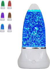 Lampe sensorielle à paillettes