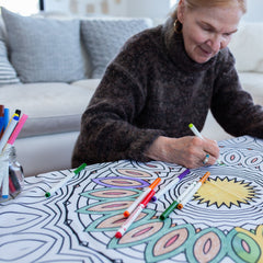 Nappe à colorier (Colorier, Laver, Réutiliser) BiMoo