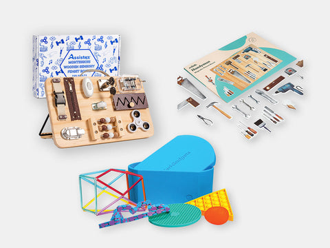 Bundle for cognitive, sensory and motor stimulation for men