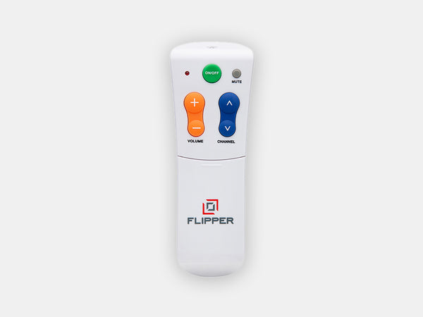 Flipper Simple Universal TV Remote with Big Buttons Eugeria Eugeria