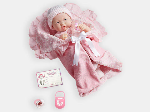'La Newborn' Soft Body Baby Doll - Pink Edition