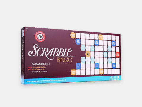Scrabble Bingo (3 games in one)