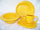 Yellow / One-handled mug