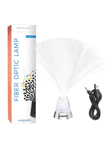 Lampe à fibres optiques lumineuses - 13 pouces