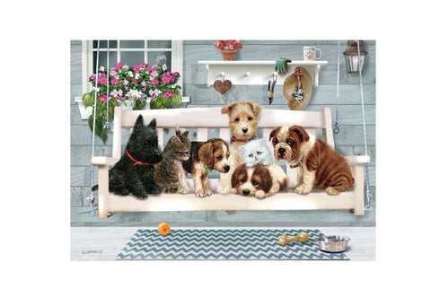 Adaptive Jigsaw Puzzles - Keeping Busy - 35 pieces